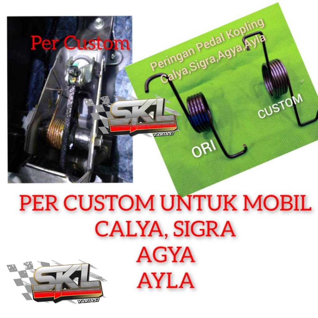 คลัทช์ Lightening Clutch Lightening Calya Sigra Agya Ayla สปริงทอร์ค สปริงเหยียบแบบกําหนดเอง