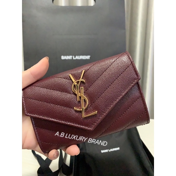 YSL SMALL ENVELOPE WALLET 2021 NEW!!