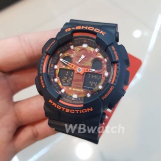 นาฬิกาคาสิโอ G-Shock รุ่น GA-100BR-1 ของแท้ รับประกัน 1 ปี WBwatch