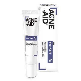 Acne Aid Gel Scar Care แอคเน่ เอด เจลลดรอยแผลเป็น สำหรับผิวหน้า ผิวกาย ปราศจากน้ำหอม สาร​แต่งสี ขนาด 10 กรัม 20406