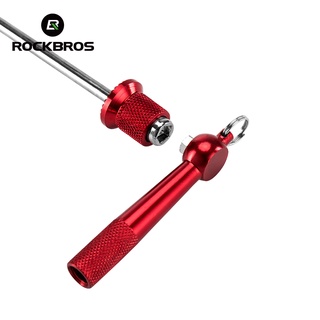 ROCKBROS อุปกรณ์ล็อคล้อรถจักรยาน แบบปลดไว น้ําหนักเบา กันขโม…