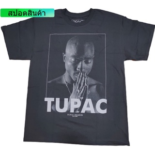 เสื้อยืด TUPAC SHAKUR photo ลิขสิทธิ์แท้ เสื้อยืดคอกลม