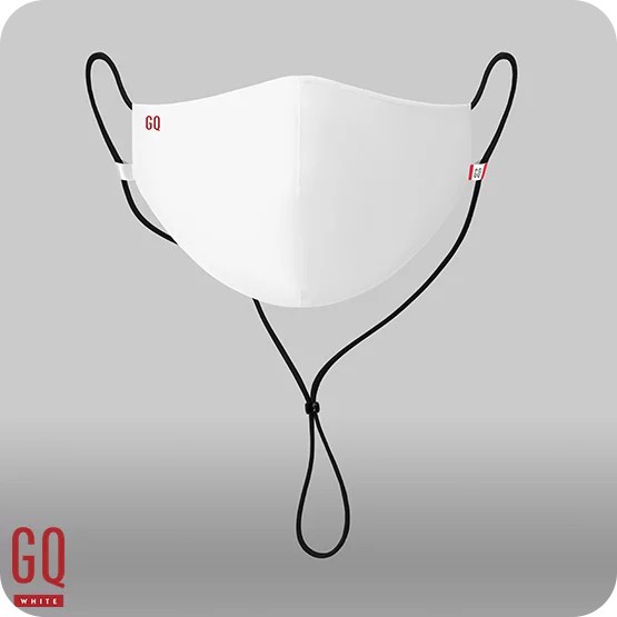 หน้ากากผ้า GQWhite Liquid-Repellent Reusable Mask