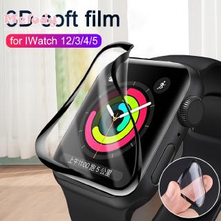 ฟิล์มกระจกนิรภัยกันน้ําสําหรับ Apple Watch Case SE 6 5 4 3 38 มม . 40 มม . 44 มม . 42 มม . Iwatch 1 2