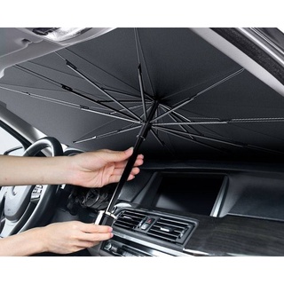 ร่มกันแดดรถ ม่านบังแดด car sunshade ที่บังแดด ร่มกันแสง UV ป้องกันความร้อน car sunshade sun shield sun visor car