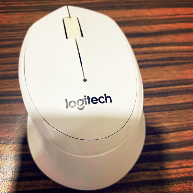 เมาส์ไร้สาย wireless Mouse Logitech M330 สีขาว