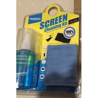ส่งจากไทย Melon Screen Cleaning Kit MCL-003 น้ำยาเช็ดหน้าจอ พร้อมผ้าเช็ด พร้อมส่ง เช็ดได้ทั้งจอคอม จอทีวี จอมือถือ อื่นๆ