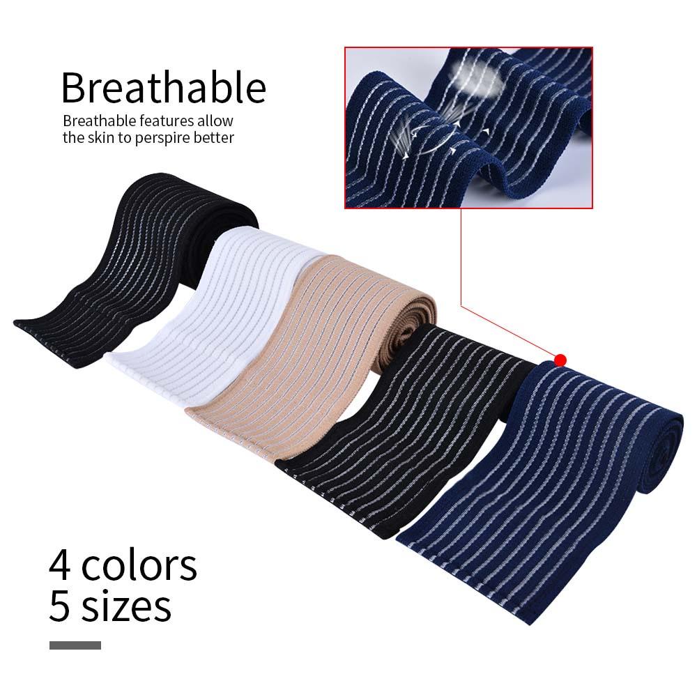 Aiqinf Wraps support Protector กีฬา Gym บาสเกตบอลกายภาพเทปข้อเท้าข้อมือเข่าน่องขาข้อเท้ารั้งสนับสนุน - รูปที่ 7