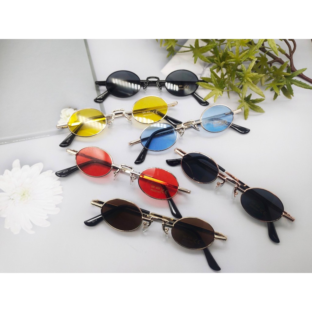 [มีของที่กรุงเทพ]แว่นตากันแดด แว่นแฟชั่น กันUV400 N.5614