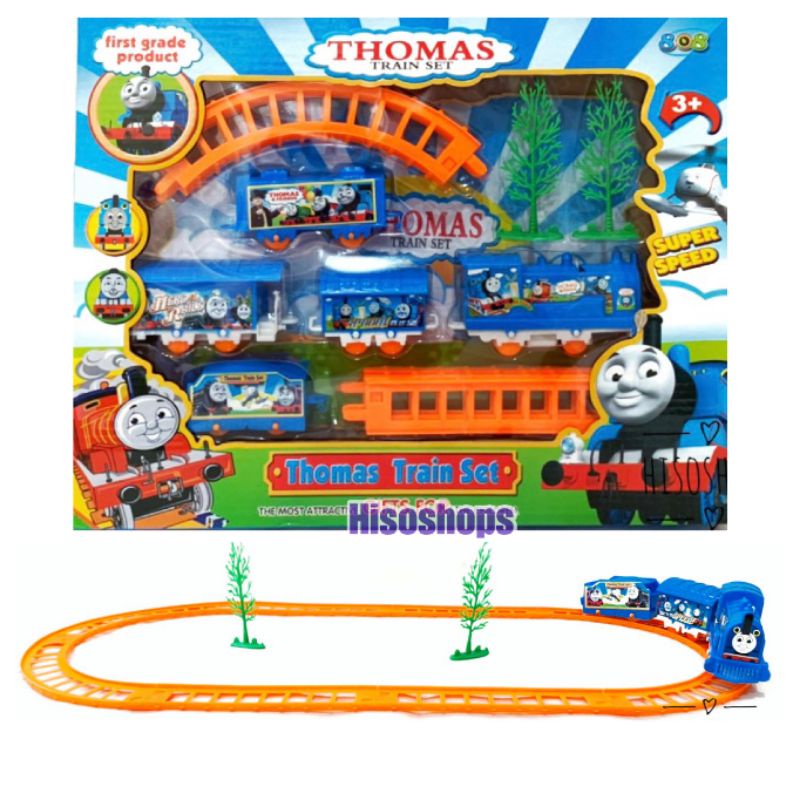 Thomas Train Set รถไฟโทมัส THOMAS &amp; FRIENDS ใส่ถ่าน มีเสียง น่าเล่นมากค่ะ
