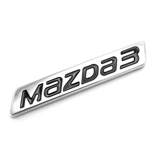 Logo Mazda3 โครเมี่ยม+ดำ Mazda Mazda3 ปี 2015 - 2018