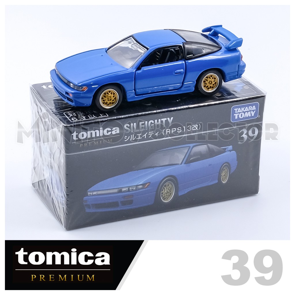 รถเหล็กTomica ของแท้ Tomica Premium No.39 SILEIGHTY (RPS13 Kai)
