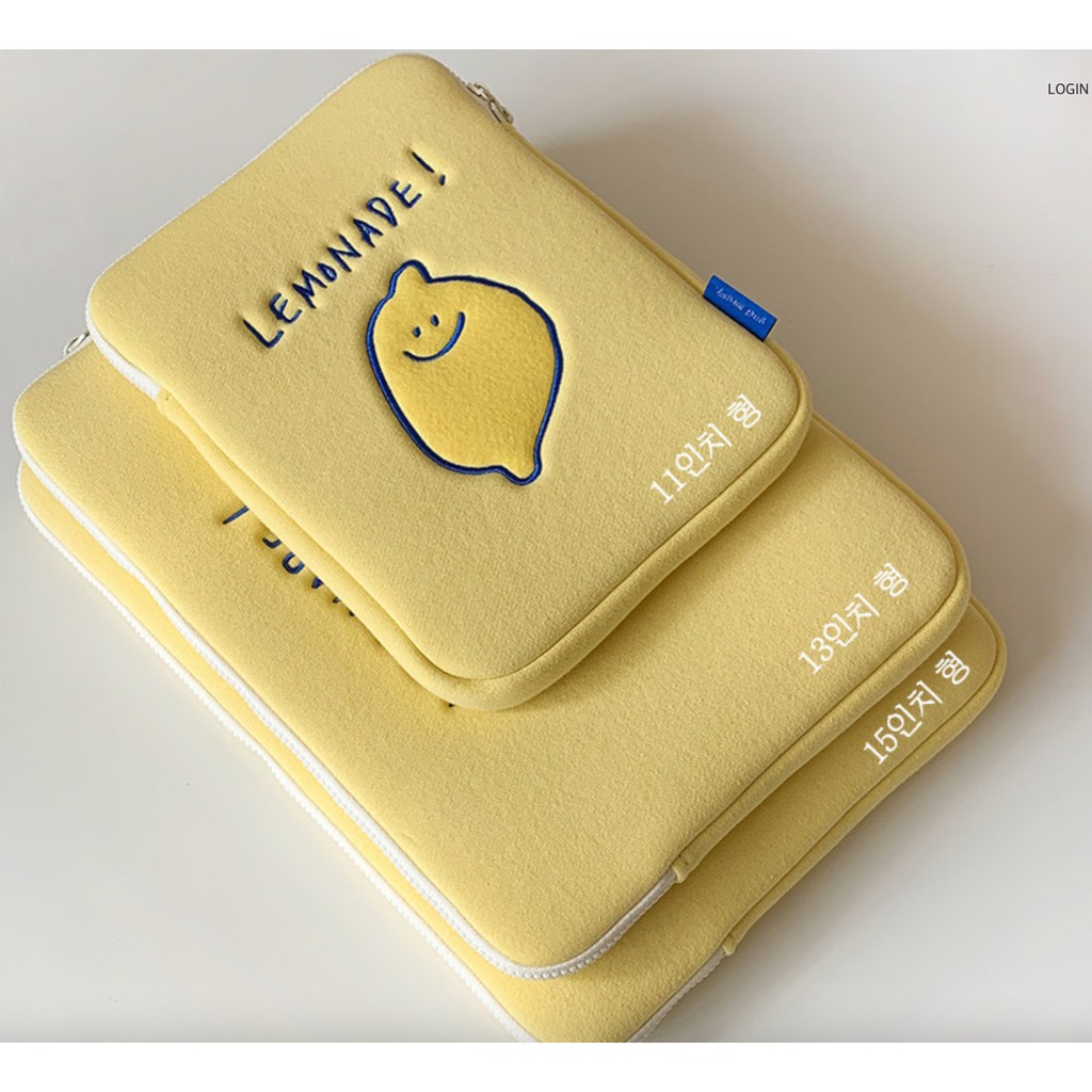 Second morning Lemonade ใส่ ipad notbook แท้ scraggly_ ThaiPick