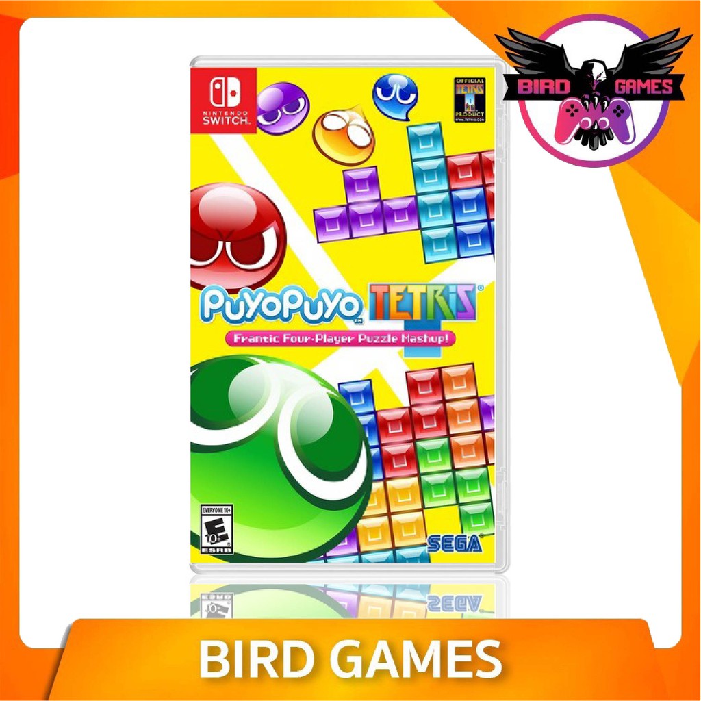Nintendo Switch : Puyo Puyo Tetris [แผ่นแท้] [มือ1] [Puyopuyo Switch] [Puyopuyo Tetris Switch] [Puyo