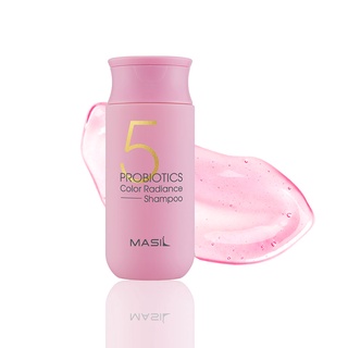 Masil 5 Probiotics แชมพูเปลี่ยนสี 5.07floz สีติดทนนาน รักษาสี สดใส ปกป้องแชมพู รักษาสีย้อม การสั่นสะเทือน ป้องกันการซีดจาง