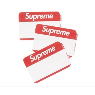 STICKER SUPREME ป้ายชื่อ ของแท้