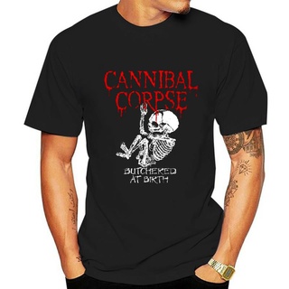 เสื้อยืดผ้าฝ้ายพิมพ์ลายแฟชั่น ใหม่ เสื้อยืด ลาย Cannibal Corpse Butchered At Brith สําหรับเด็กทารกแรกเกิด