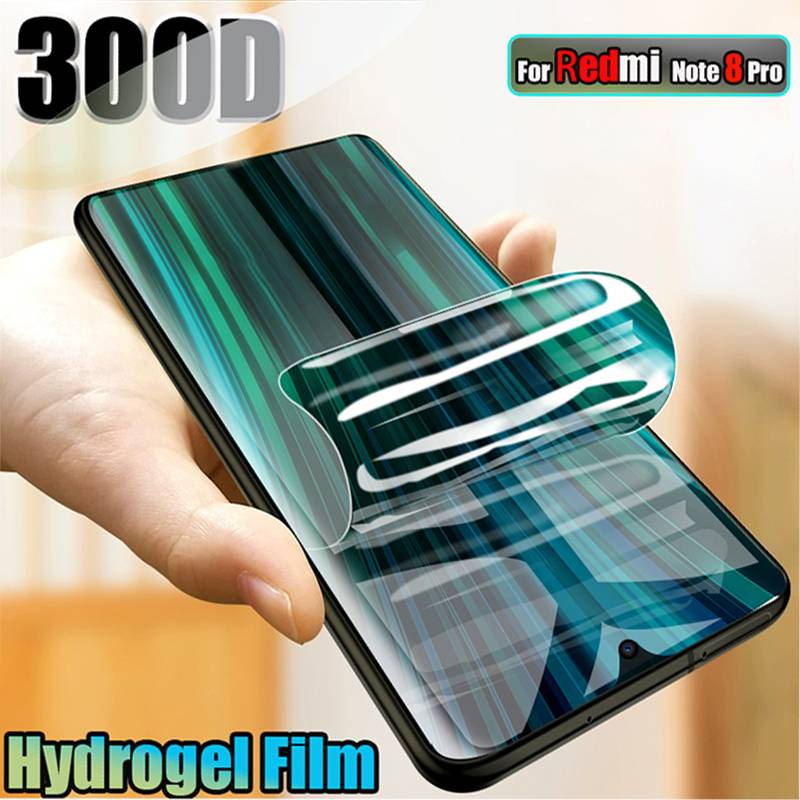 300D Hydrogel ฟิล์มสําหรับ Xiaomi Redmi หมายเหตุ 8 Pro 7 9 ป้องกันหน้าจอสําหรับ Xiaomi Redmi 8 8T 7 