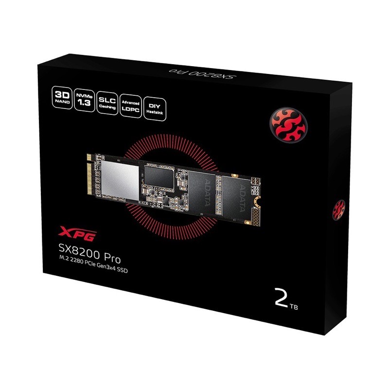 🛒✨XPG 2TB SSD รุ่น SX8200Pro PCIe Gen3x4 M.2 2280 (ADT-SX8200PNP2TT-C) ของแท้ 100% ประกันศูนย์ไทย