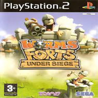 แผ่นเกมส์[PlayStation2] Worms Forts - Under Siege (USA)