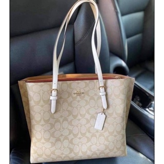 เทสีฟ้า..มอลลี่ใบใหญ่ COACH MOLLIE TOTE