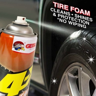 4-X Tire Foam  G-1008  เคลือบยางล้อรถยนต์ เคลือบเงา ทำความสะอาด  เหมือนเปลี่ยนยางใหม่ 650ml