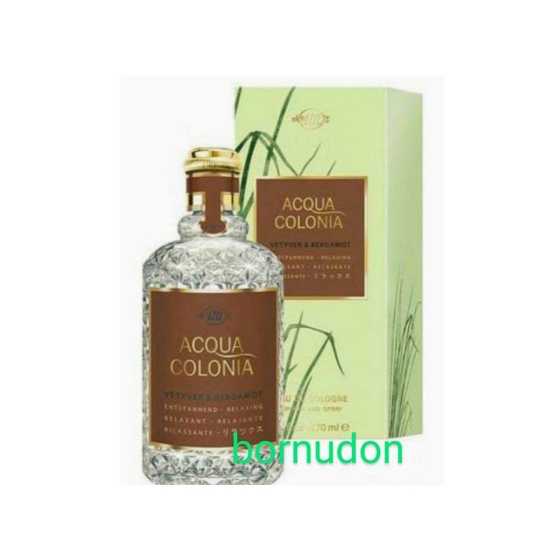 โคโลญจน์ 4711 ขวดฉีดแบ่ง 10ml 🇩🇪 Acqua Colonia Vetiver & Bergamot Mini Travel Decant spray น้ำหอมแบ่