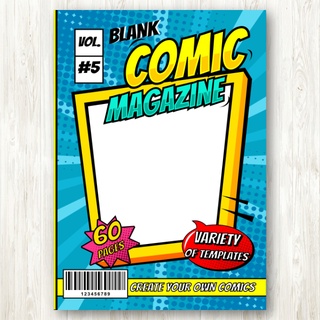 สมุดวาดการ์ตูน Blank Comic Book 5