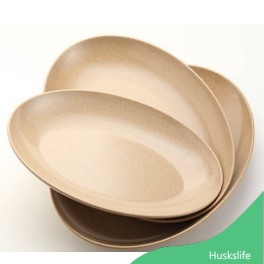 Husklife Oval Plate L Size (H19-PO001-3-ZK-1) 中式圆盘/大号