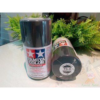 สีสเปย์ Tamiya TS-4 GERMAN GREY 100ML