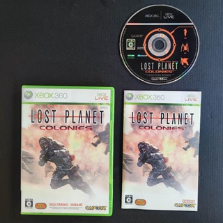 LOST PLANET COLONIES แผ่นแท้ XBOX 360 JP ใช้งานได้ปกติ