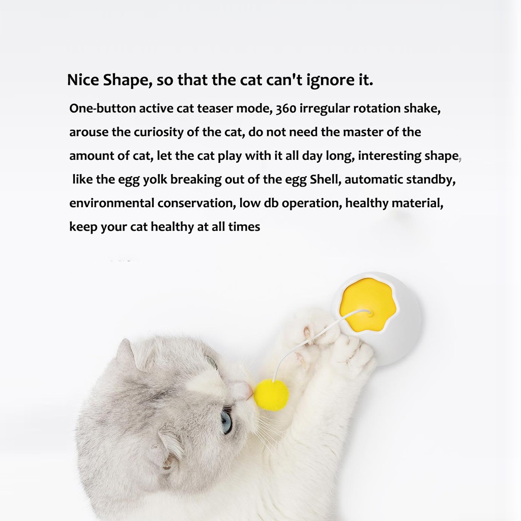 Xiaomi Furrytail ของเล่นแมว อิเล็กทรอนิกส์ ตอบโต้ได้อัตโนมัติ #8