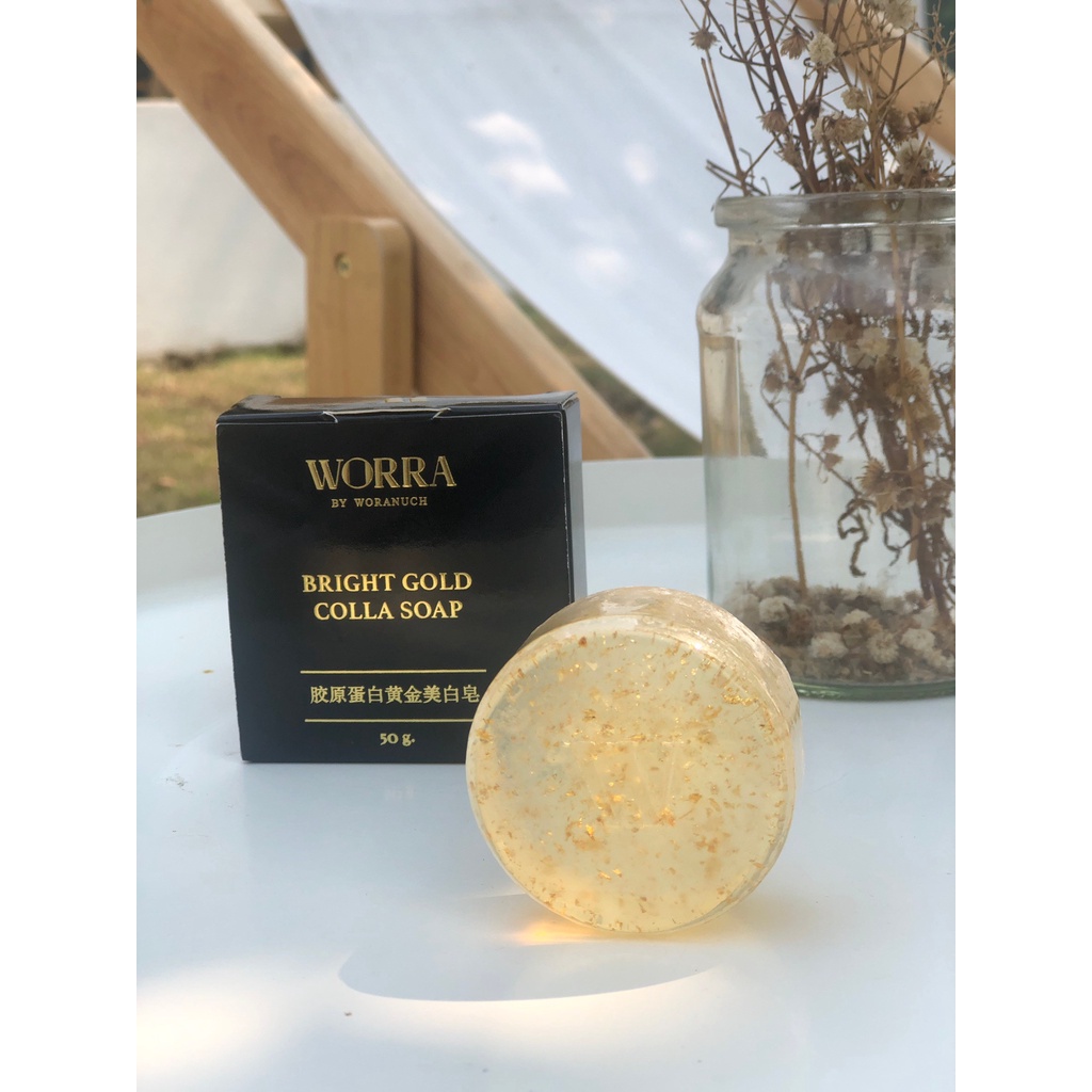 WORRA Bright Gold Colla Soap (50g.)