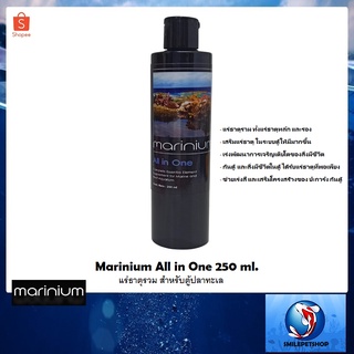 Marinium All in One 250 ml.(แร่ธาตุรวม สำหรับตู้ปลาทะเล)