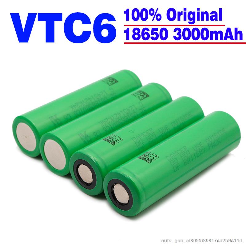 Vtc6 3.7v 3000mah Rechargeable Li-ion Battery 18650 For Sony ...