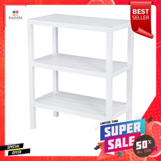 ชั้นวางของ 3 ชั้น STACKO BRICK 30x60x73 ซม. สีขาว3-TIER SHELVING UNIT STACKO BRICK 30X60X73CM WHITE