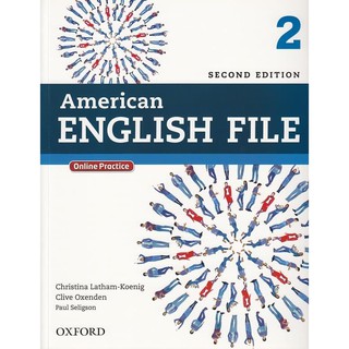 Se-ed (ซีเอ็ด) : หนังสือ American English File 2nd ED 2  Students Book +Online Practice (P)