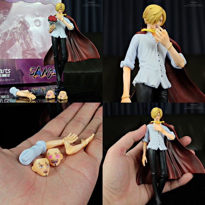 Sanji ซันจิ ถือดอกไม้ แอคชั่น FZ พร้อมของแต่ง ลูกค้าใหม่มีส่วนลดสูงสุด 200.- บาท กดรับ CODE ได้เลยคร