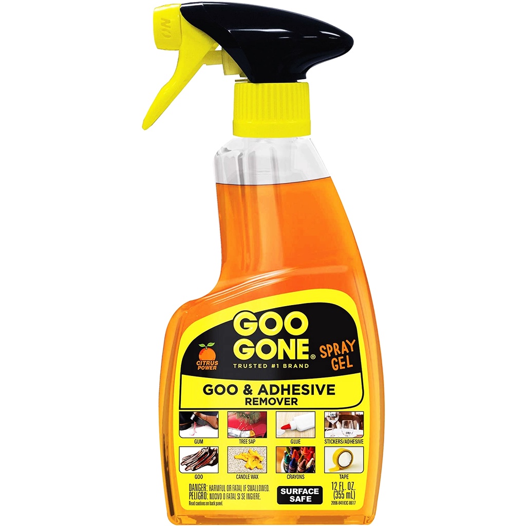 Goo Gone Spray Gel Goo & Adhesive Remover 355ml
