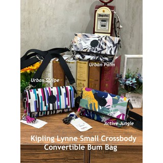 Kipling Lynne Small Crossbody Convertible Bum Bag Code:B14D090364 แบรนด์แท้ 100% งาน Outlet