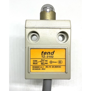 TZ-3102 tend sensor เซ็นเซอร์ ลิมิตสวิตช์กันน้ำ สายไฟ4คอ อย่างดี สายยาว1เมตร