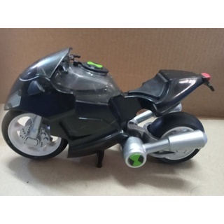 ben10 มอเตอร์ไซค์เบนเทน ของแท้ ปล่อยอาวุธ ฉีดน้ำได้ รถเบนเทนbandai2010 ชนกระจายทน