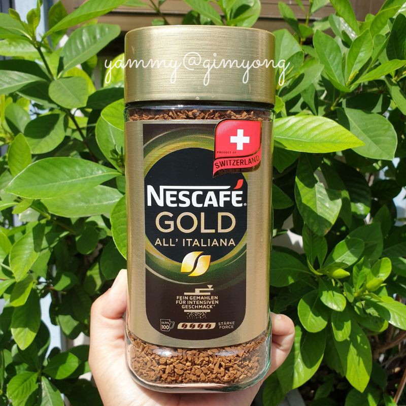 Nescafe Gold All italiana เนสกาแฟ โกลด์ ออลอิตาเลียน่า 200 g.