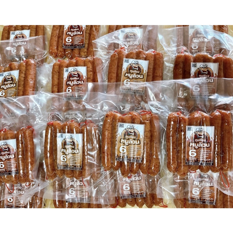 (พร้อมส่ง)กุนเชียงหมูเกรดa /มันหมู5%/กุนเชียงหมูไม่มีแป้ง/กุนเชียงหมูคีโต/ไม่มีผงชูรส/หมูล้วนมันน้อย/ดีต่อสุขภาพตต - รูปที่ 6