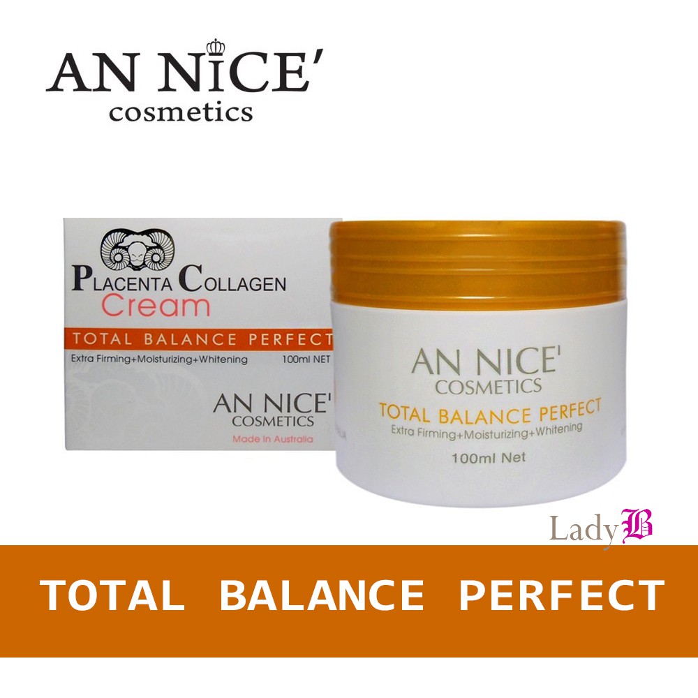 AN NICE’ ครีมรกแกะ  total balance perfect 100 ml.