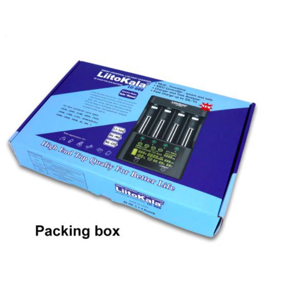 เครื่องชาร์จถ่าน LiitoKala Lii-600 รองรับ Li-ion 3.7V NiMH 1.2V