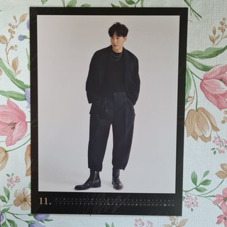 [แท้/พร้อมส่ง] หน้า​ปฏิทิน​ตั้งโต๊ะแบ่งขาย คิมนัมกิล Kim Nam Gil 2021 Seasons Greetings Desk Calendar