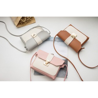 Box_bag_สไตล์เกาหลี ขนาดพกพา น้ำหนักเบา