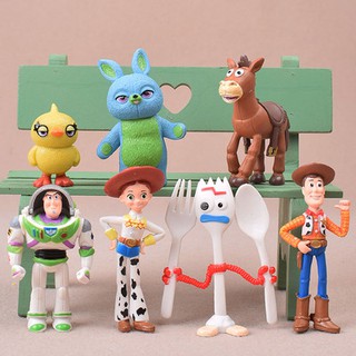 เซ็ต 7 ตัว ทอยสตอรี่ โมเดล toy story