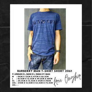 เสื้อยืดแขนสั้น ลาย BATAM Burberry Man 2061 สําหรับผู้ชาย